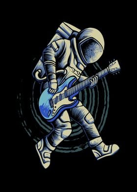 Guitarist astronaut