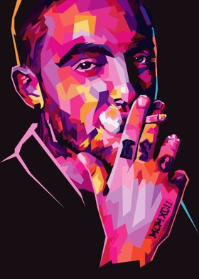 Mac Miller pop art