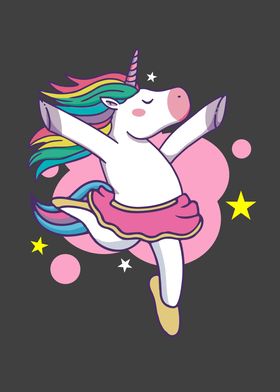 Ballet Dancer Unicorn