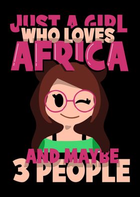 Safari Africa Girl Woman