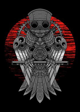 Steampunk Owl