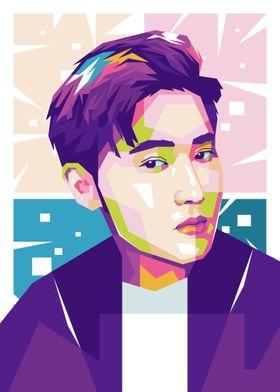 EXO SUHO POP ART