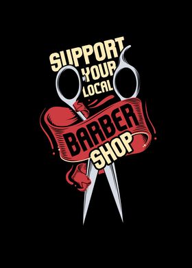 Support Local Barber Shop