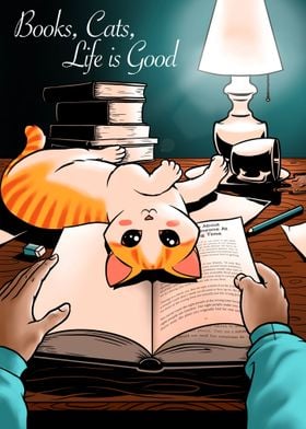 Books, Cats, Life is Good