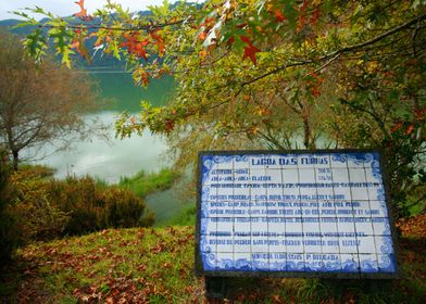 Lake and azulejo