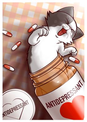 Antidepressants cats