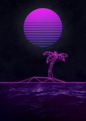SYNTHWAVE SUNSET