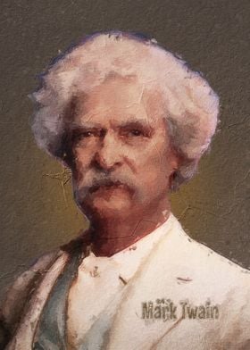 Mark Twain Paintings