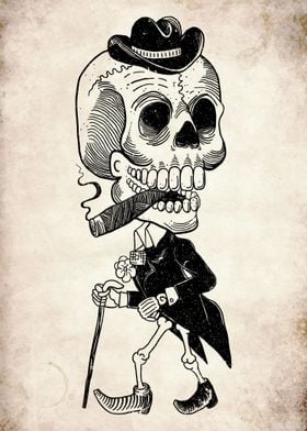 catrin mexican skull