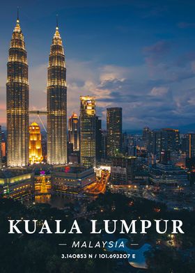 Kuala Lumpur Coordinate