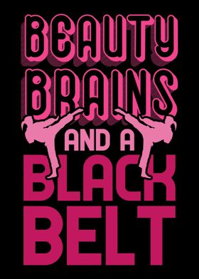 Beauty Brains Black Belt