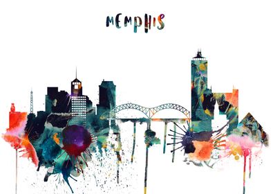 Memphis Skyline City