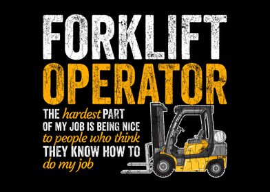 Forklift Operator Apparel 