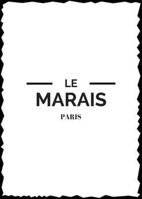 LE MARAIS PARIS