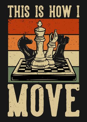 Chess - Chess is the Art of Analysis Poster by NoPlanB