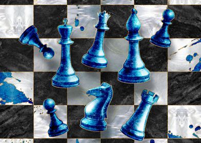 Chess Abstract Art 