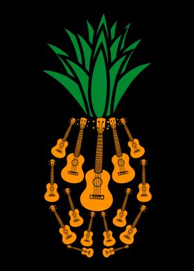 Ukulele Pineapple