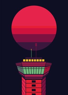 Retro ATC Tower