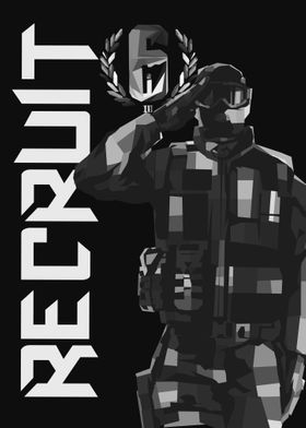 rainbow six recruit