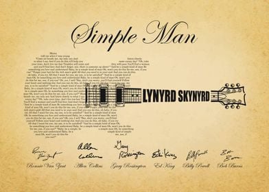 LYNYRD SKYNYRD Simple Men