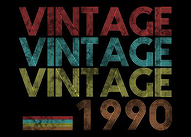 1990 Vintage Birthday