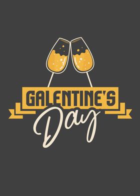 Galentines Day Cute Womens