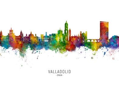 Valladolid Skyline Spain