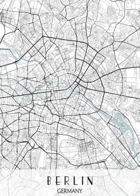 Berlin Germany City Map