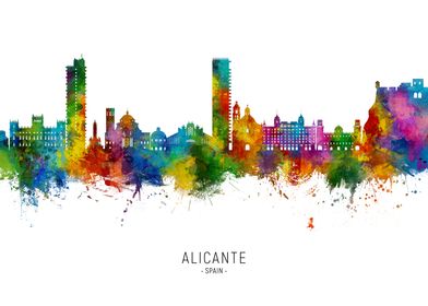 Alicante Skyline Spain