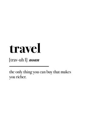 Travel Text Art