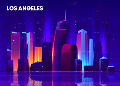 Los angeles skyline