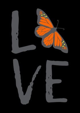 Monarch Butterfly Love