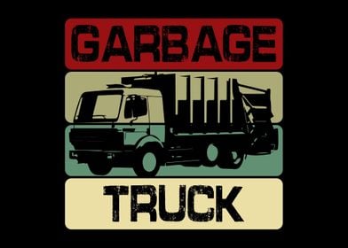 Vintage Garbage Truck