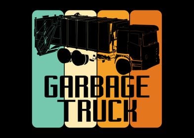 Vintage Garbage Truck