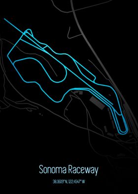 Sonoma Raceway Map