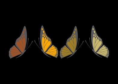 Monarch Butterfly Gradient