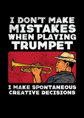 Playing A Trumpet