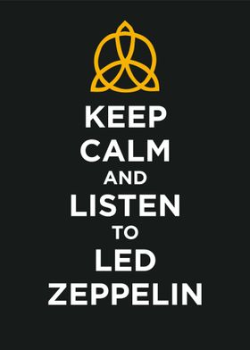 keep Calm and listen music