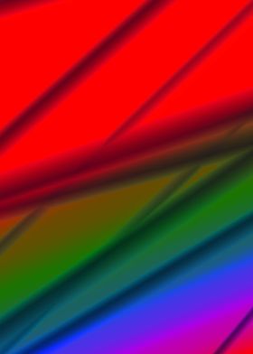 COLORFUL ABSTRACT RAINBOW 