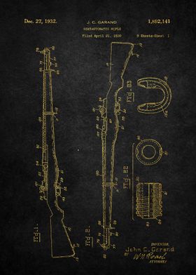 3 M1 Rifle Patent