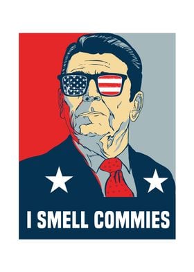 Reagan Funny Smell Commies