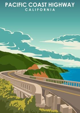 Pacific Coast Highway Art