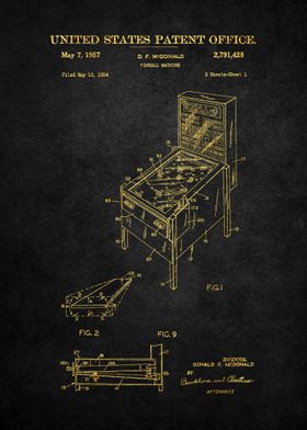 2 Pinball Machine Patent