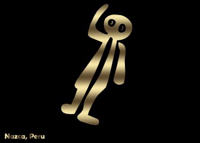 NAZCA LINE THE ASTRONAUT