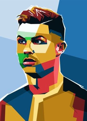 CR 7 Pop art