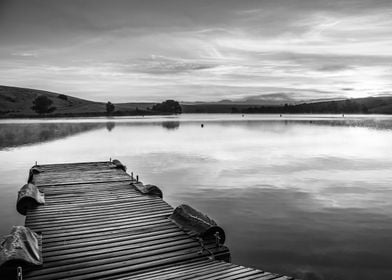 Sunrise on a lake