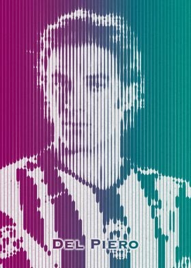 Del piero pop lineart