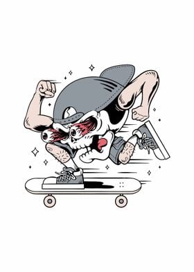 Skull Skateboarding