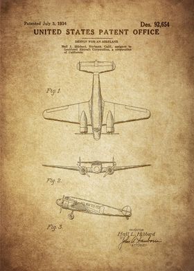 Airplane Patent