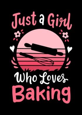 Baking Baker Retro